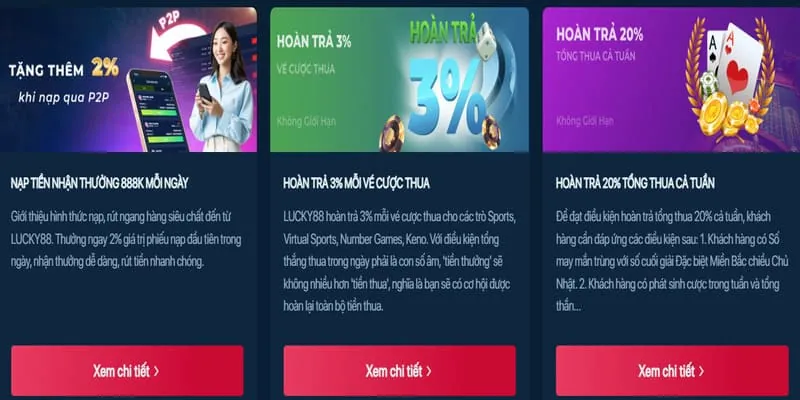 Giao diện ứng dụng M33WIN với các trò chơi đa dạng